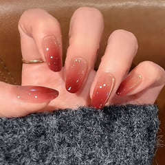 Nail 452 - Autumnal Gradient (30Pcs) - Free Nail Kit Included