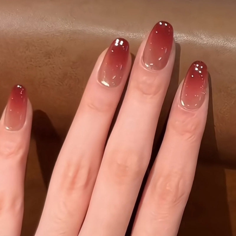 Nail 452 - Autumnal Gradient (30Pcs) - Free Nail Kit Included
