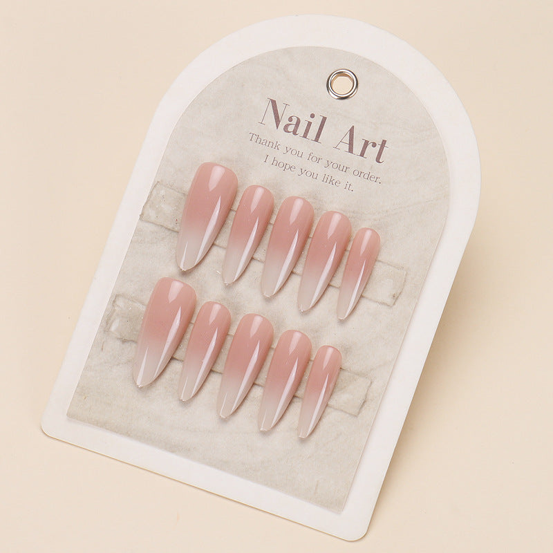 Nail 544 - Ethereal Gradient  Press-On Nail Set (30Pcs) - Application Kit Included