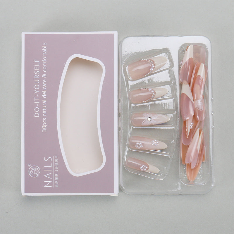 Nail 548 - Fluttering Petal (30Pcs) - Application Kit Included
