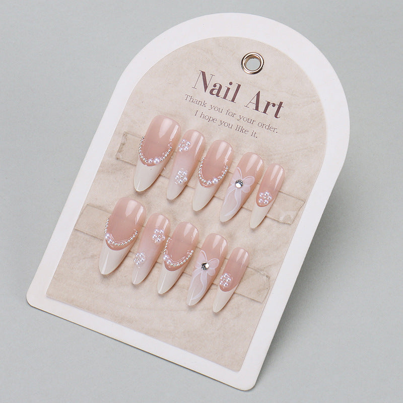 Nail 548 - Fluttering Petal (30Pcs) - Application Kit Included