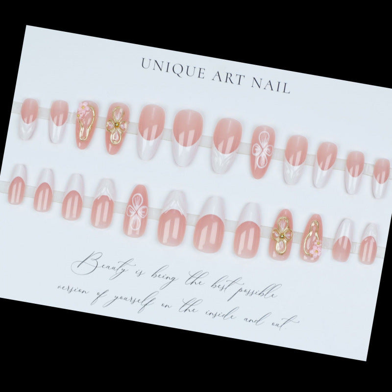 Nail 887 - 3D Gilded Accents (24Pcs) - Application Kit Included