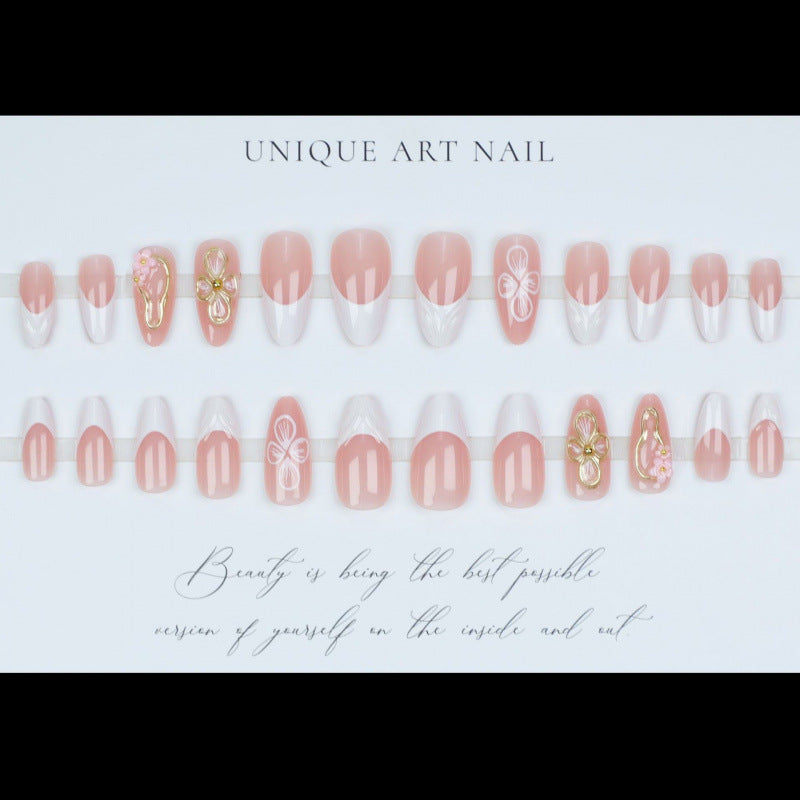 Nail 887 - 3D Gilded Accents (24Pcs) - Application Kit Included
