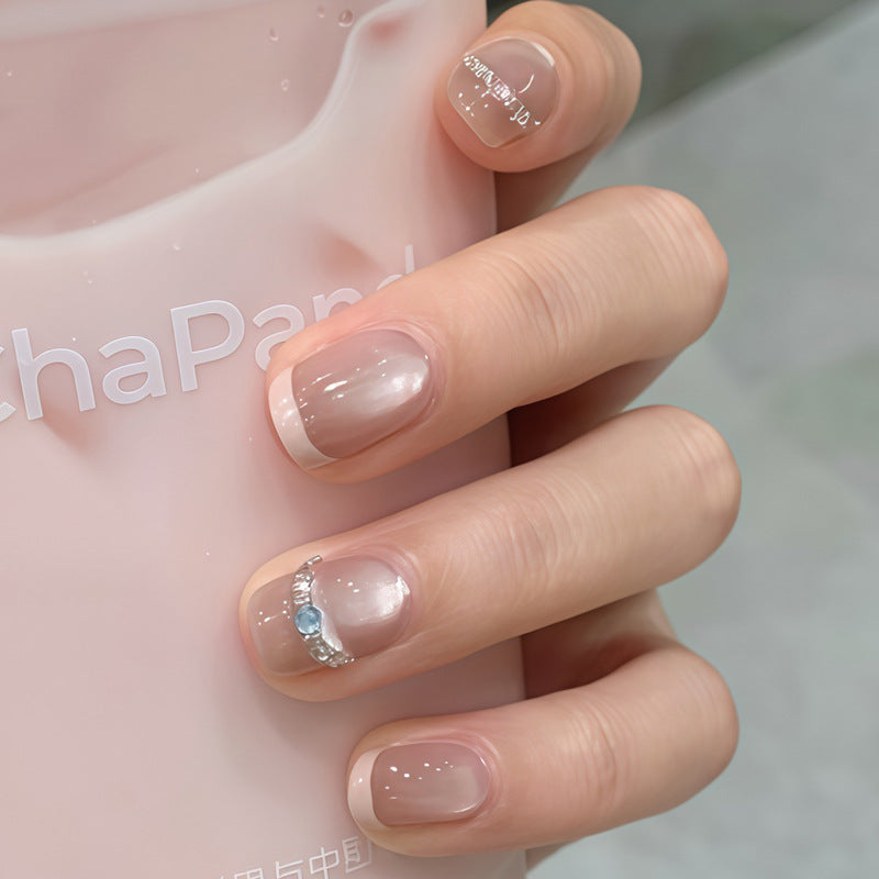 Nail 902 - Gradient Cat Eye (30Pcs) - Application Kit Included