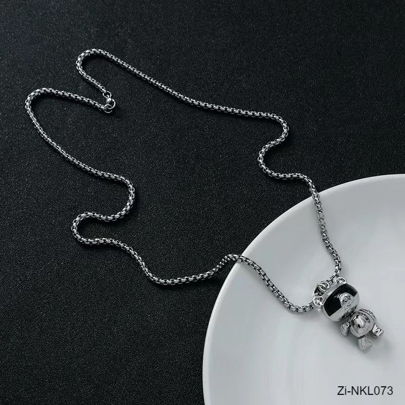 New Pig Man Pendant Necklace - Zi Collection Hub