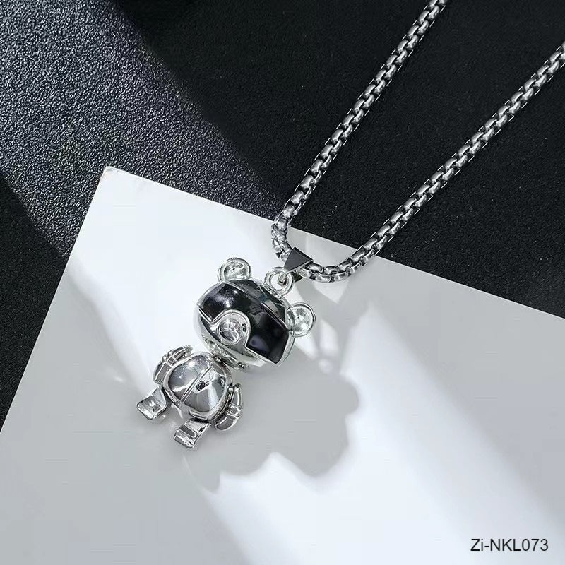 New Pig Man Pendant Necklace - Zi Collection Hub