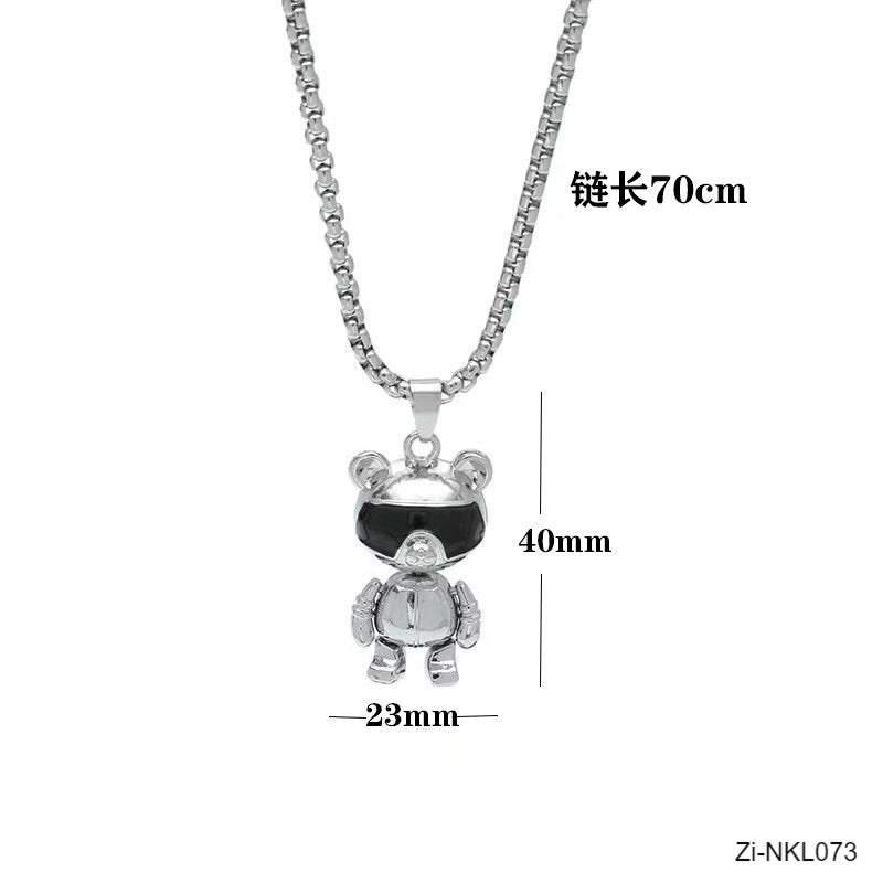 New Pig Man Pendant Necklace - Zi Collection Hub