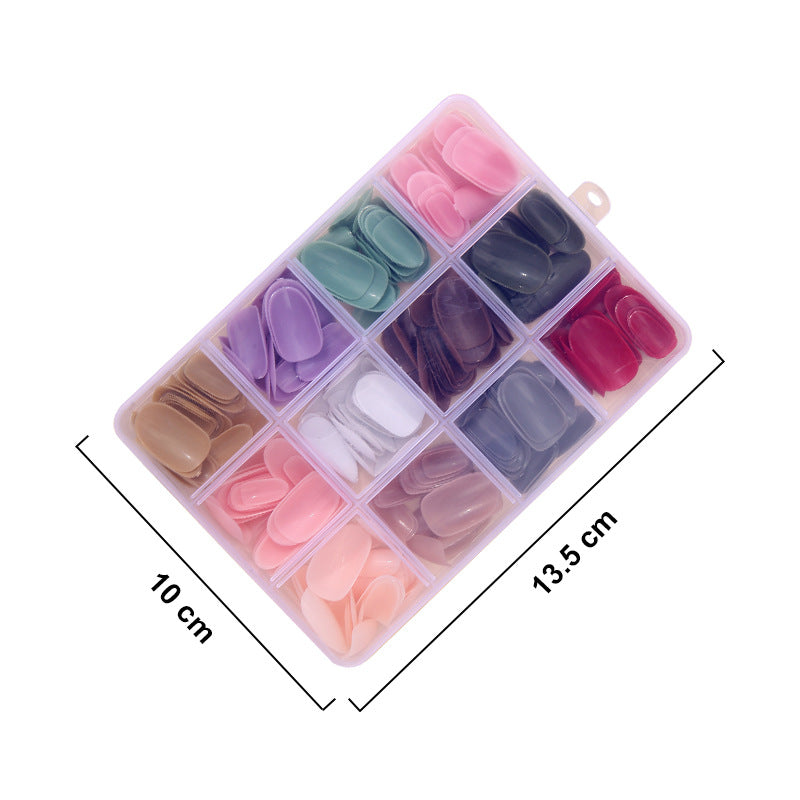 12 Solid Color Nails 288 pieces