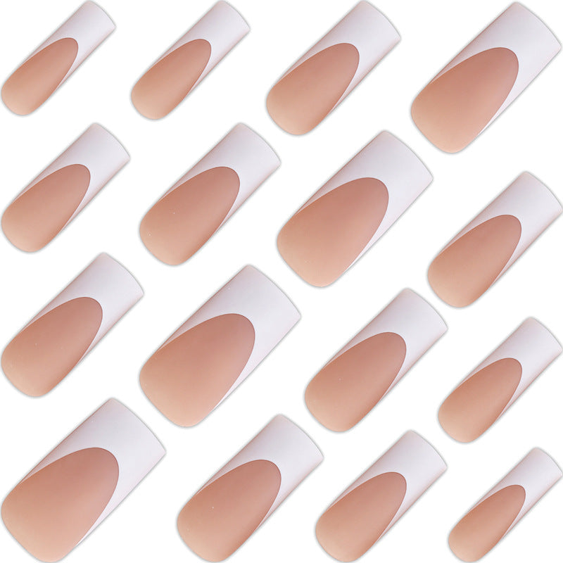 Nail 905 - Modern French Tip (30Pcs) - Application Kit Included