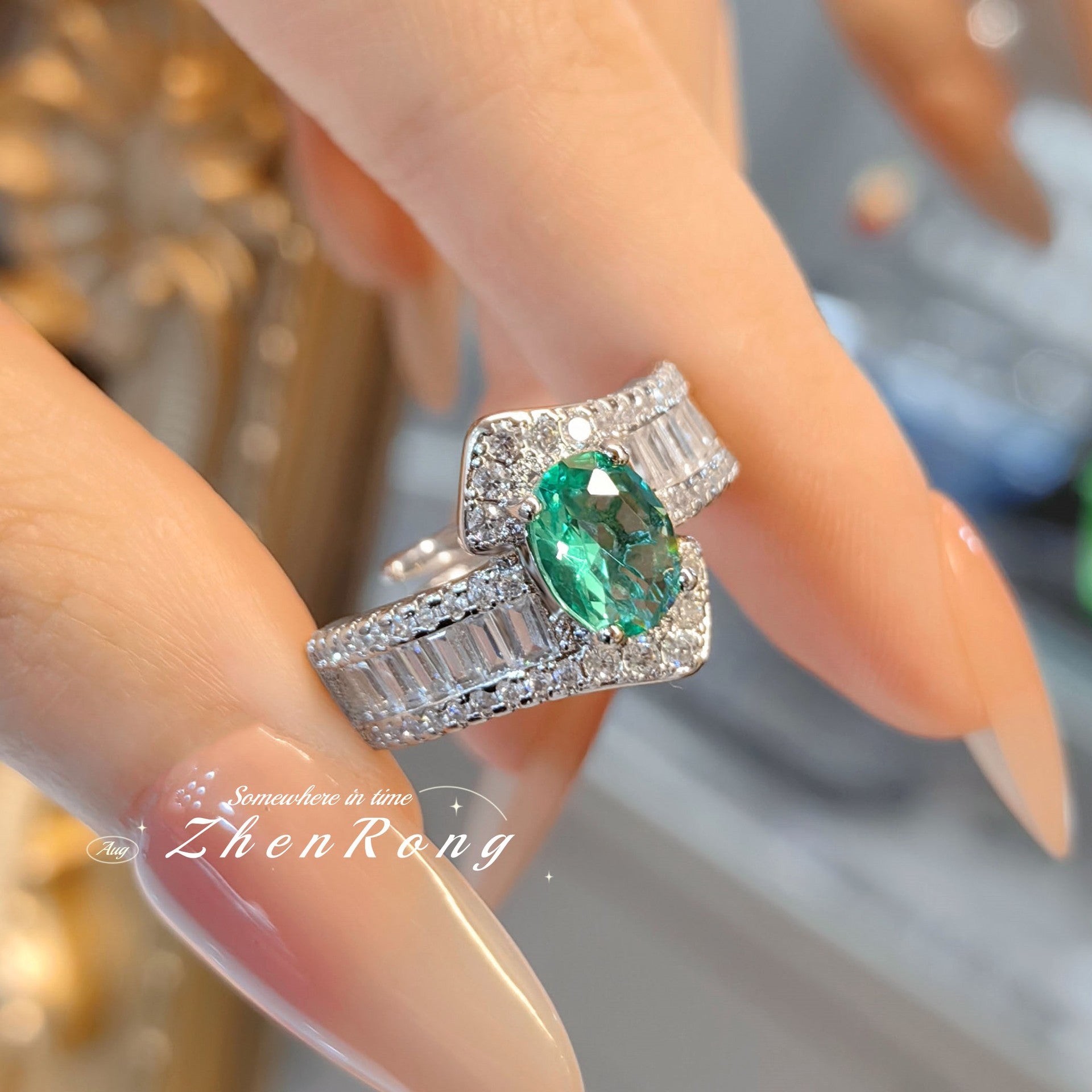 Paraiba Ring - Adjustable