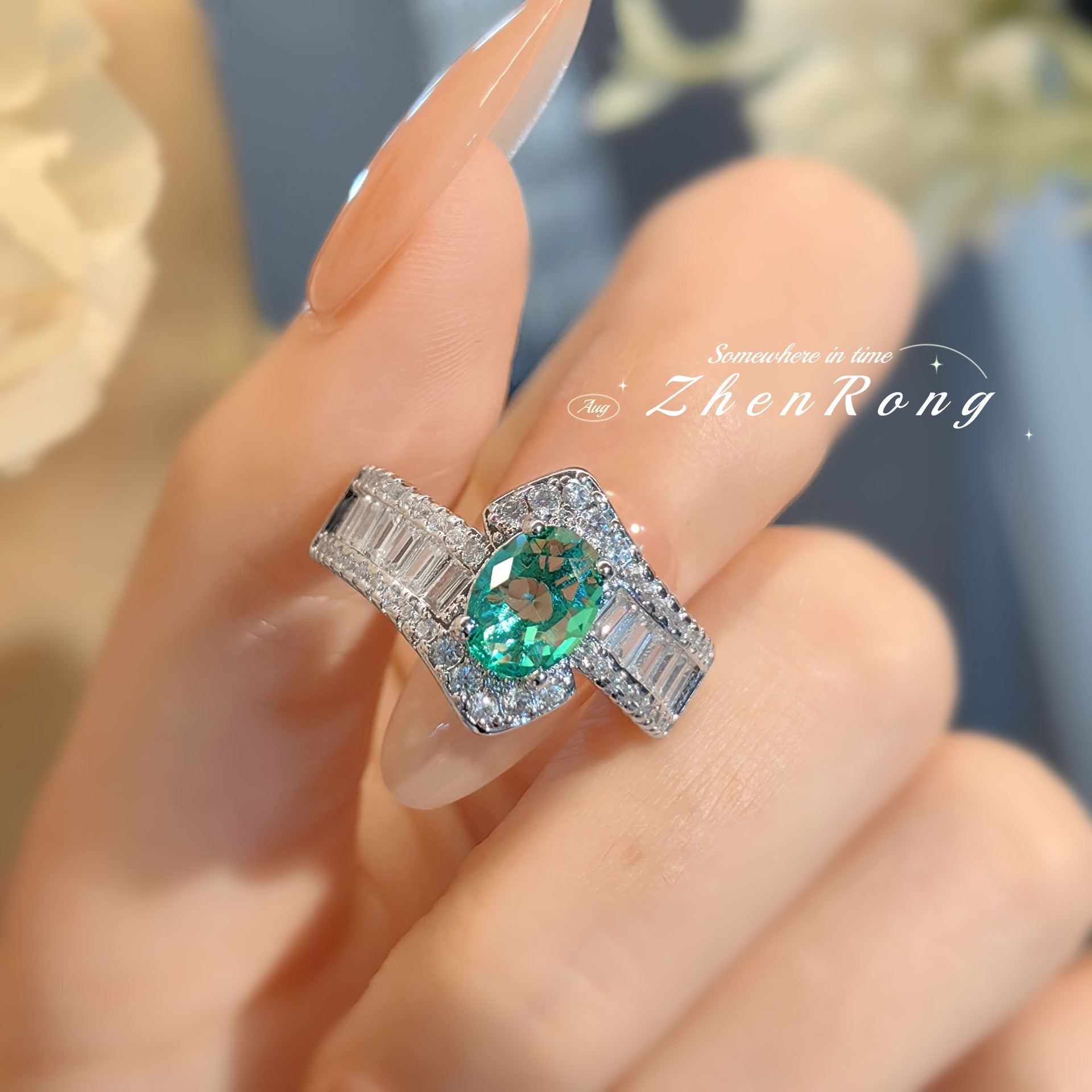 Paraiba Ring - Adjustable