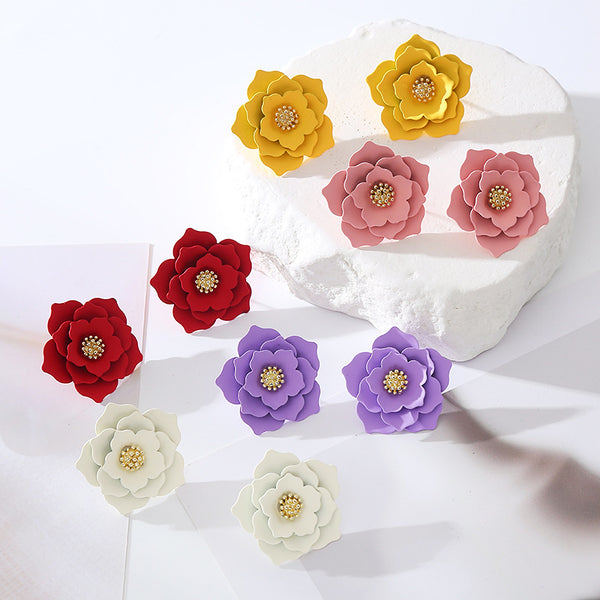 🌼 Petal Pop Parade Earrings 💕🌈