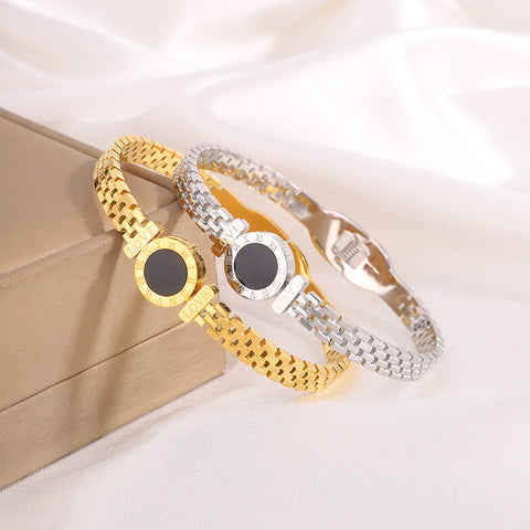 Roman Love Stainless Steel Bracelet  | Zi Collection Hub