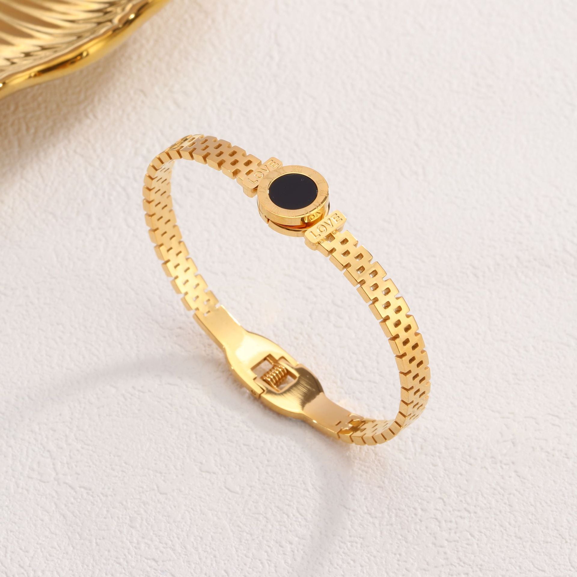 Roman Love Stainless Steel Bracelet  | Zi Collection Hub