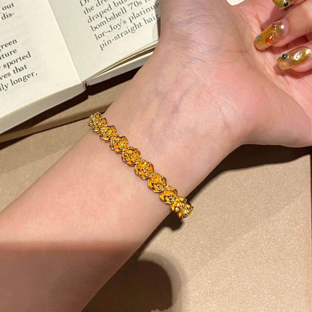 SBRAL13 - Lucky Flower Blossom Bracelet