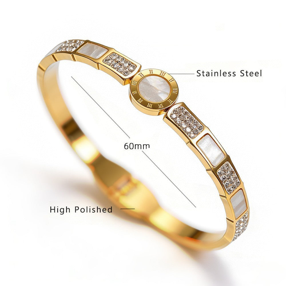 SBRAL24 - Oval Bracelet in 18k Gold