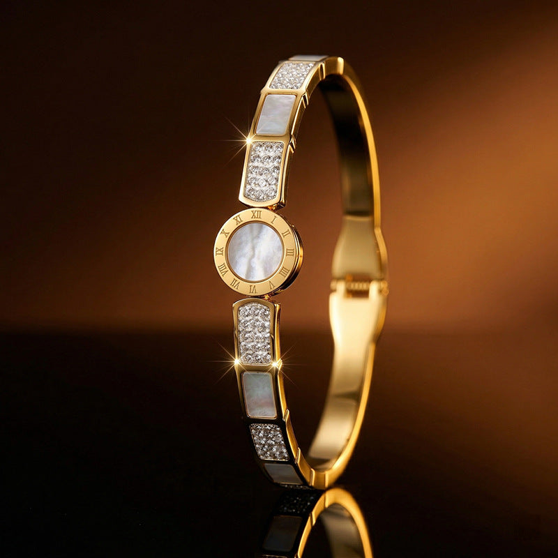 SBRAL24 - Oval Bracelet in 18k Gold