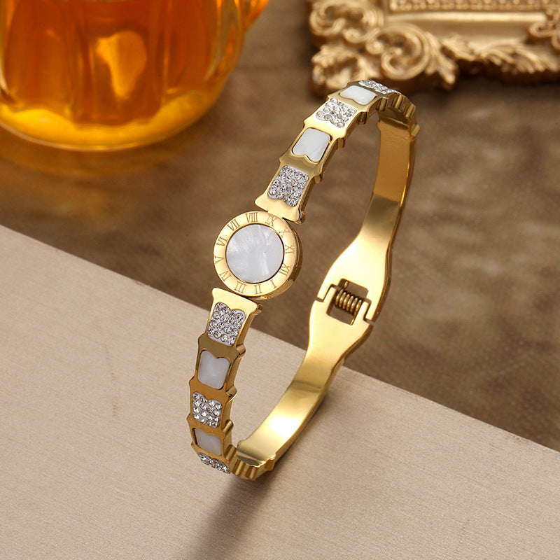 SBRAL24 - Oval Bracelet in 18k Gold