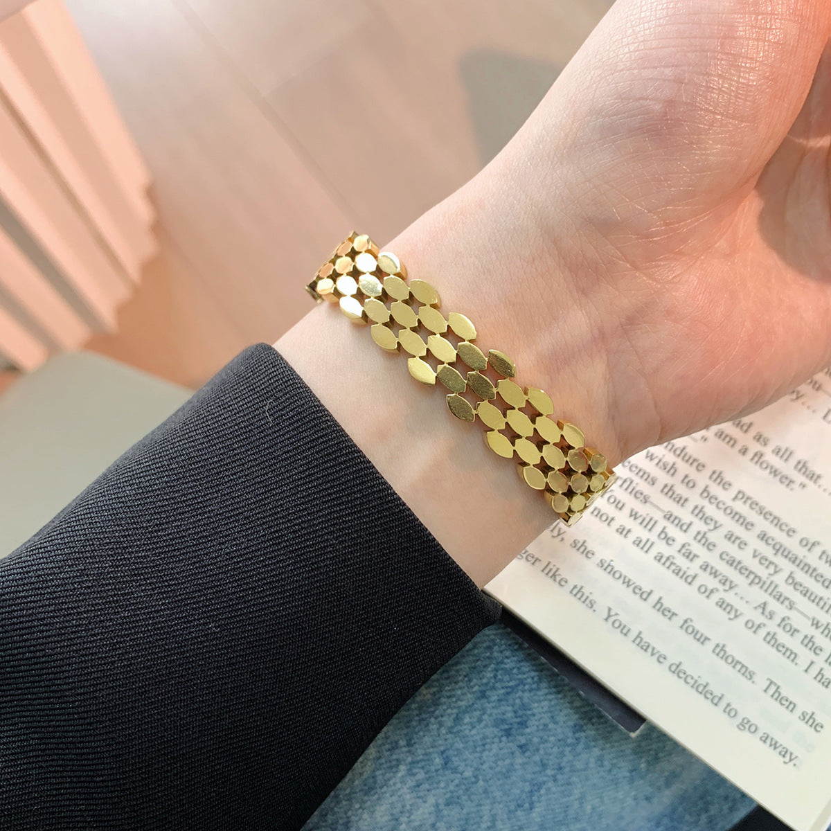 SBRAL29 - Honeycomb Bracelet