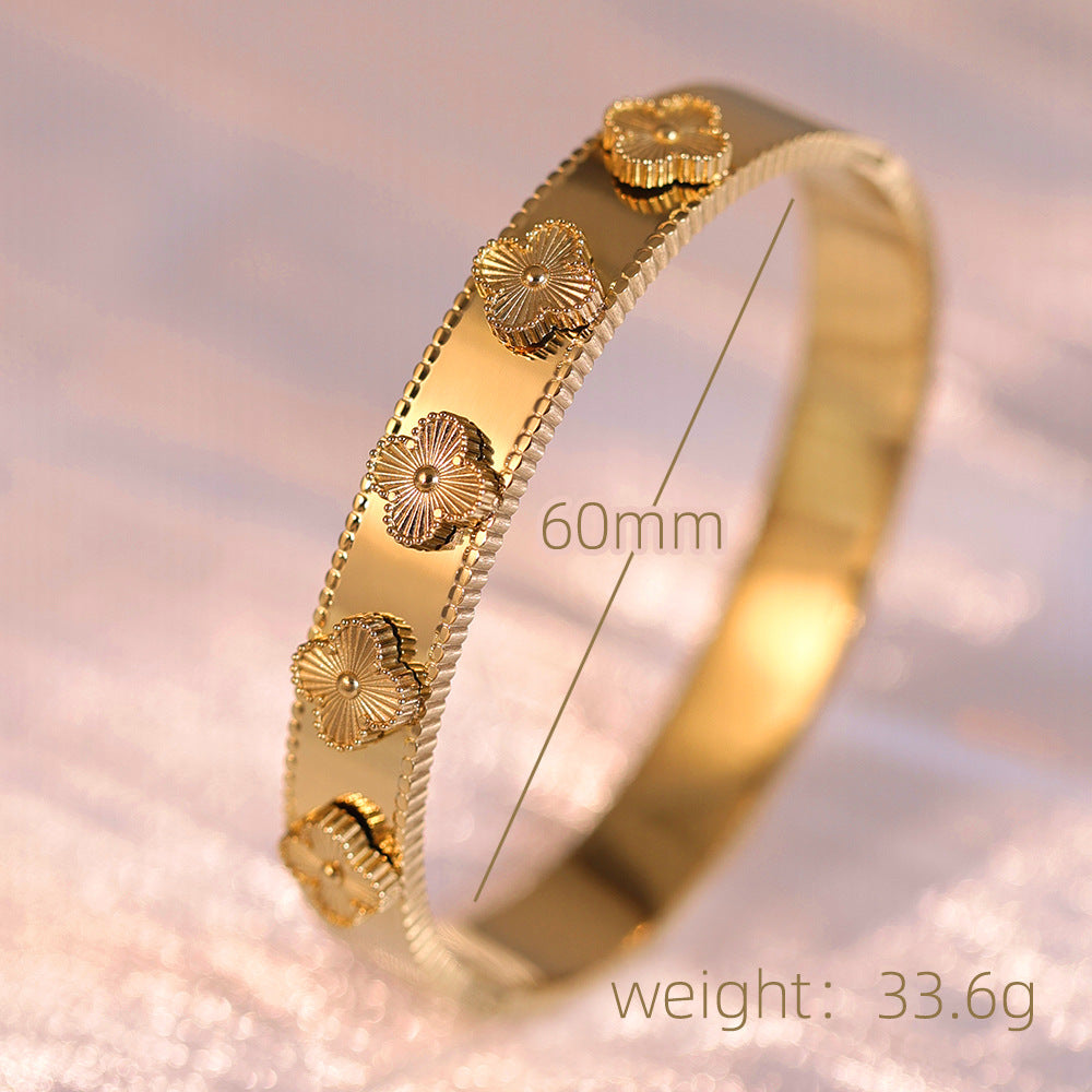 SBRAL30 - Four Leaf Clover Bracelet