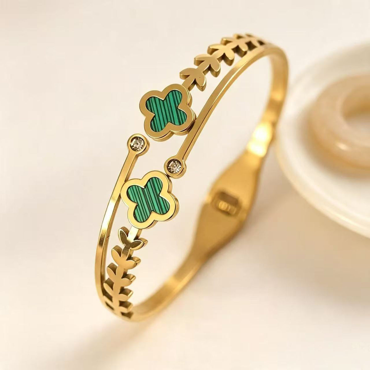 SBRAL33 - Four Leaf Clover Bracelet