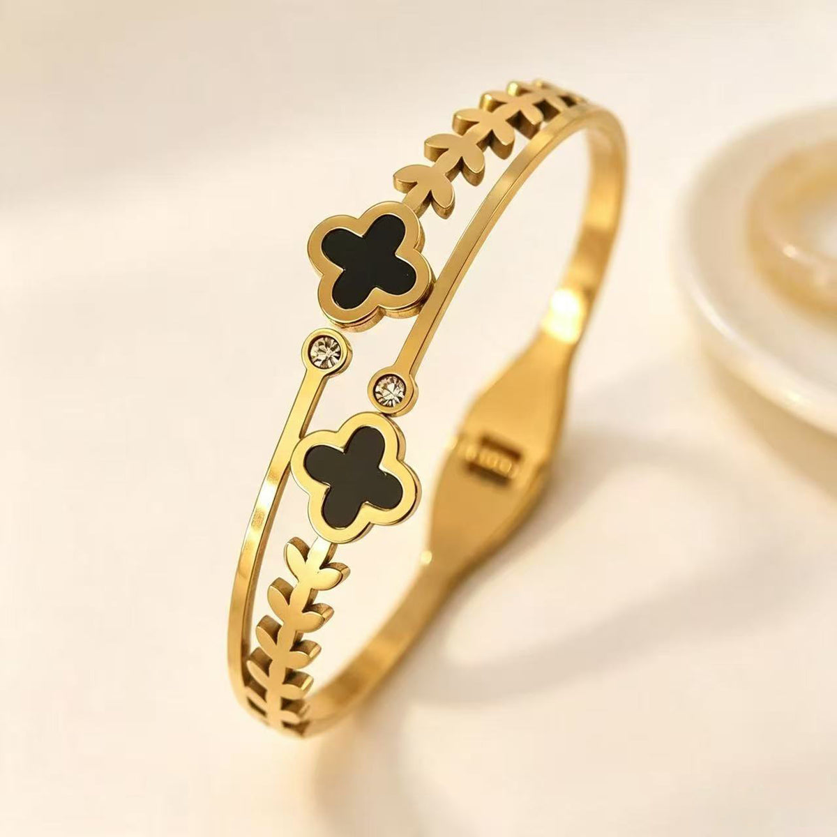 SBRAL33 - Four Leaf Clover Bracelet