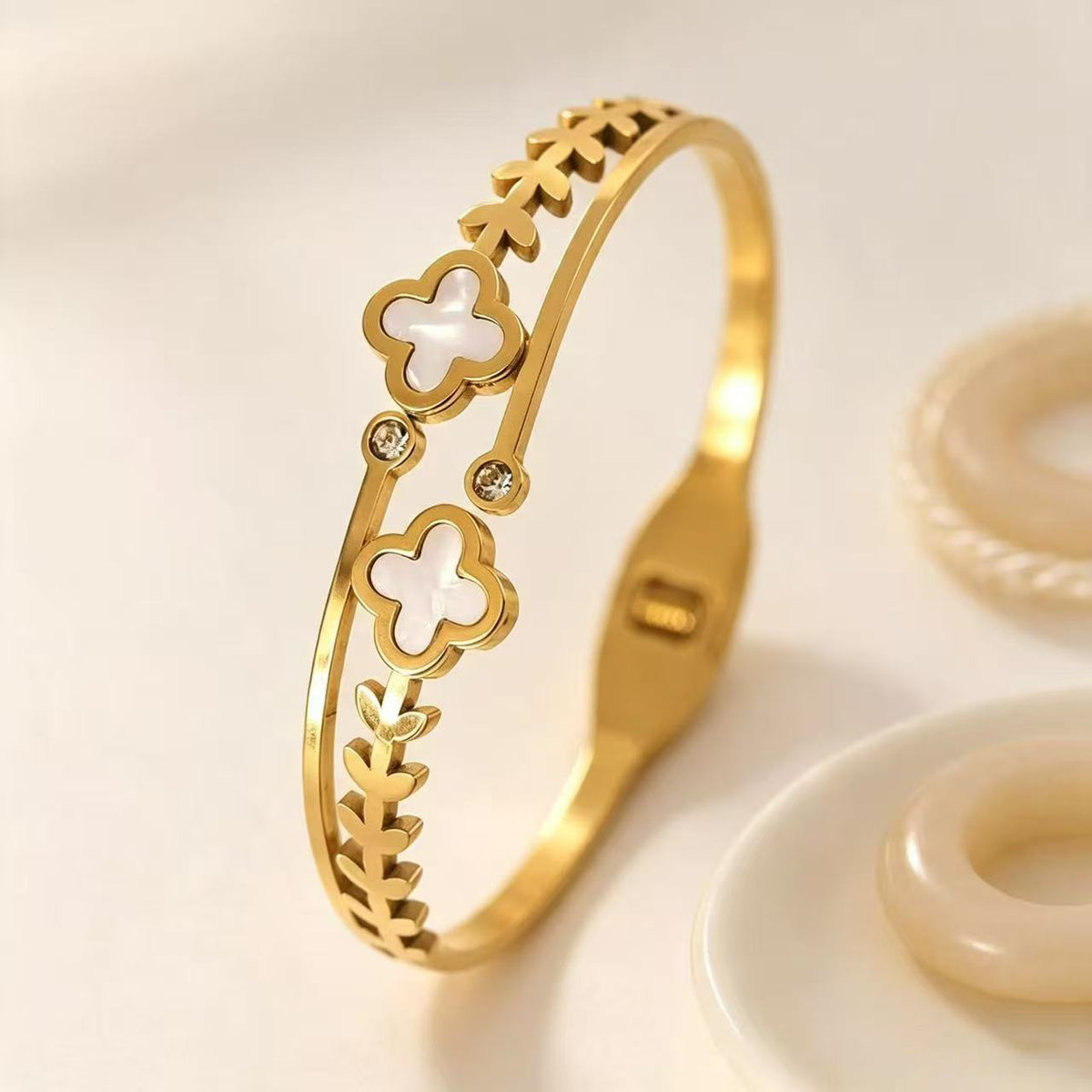 SBRAL33 - Four Leaf Clover Bracelet