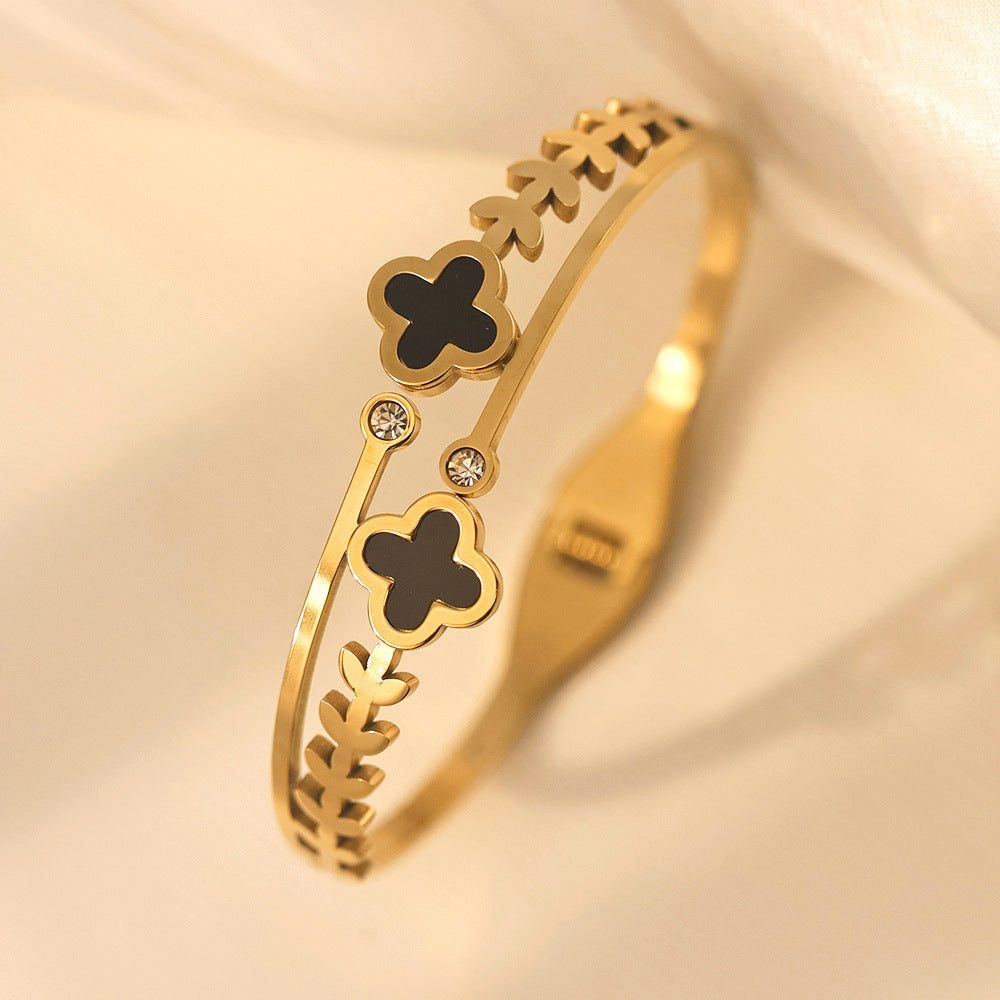 SBRAL33 - Four Leaf Clover Bracelet
