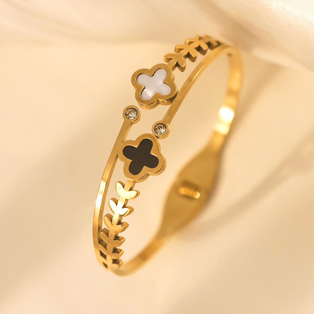 SBRAL33 - Four Leaf Clover Bracelet