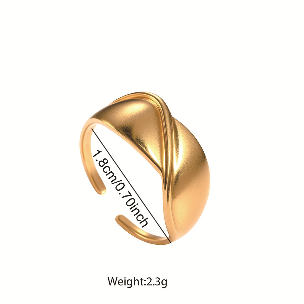 SRNG-68 - Smooth S-Curve Ring
