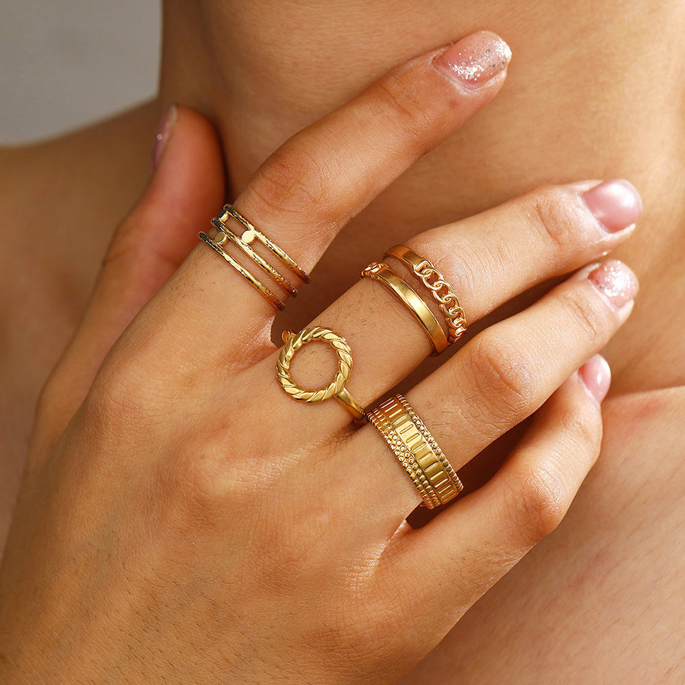 SRNG-72 - Stackable Geometric Ring