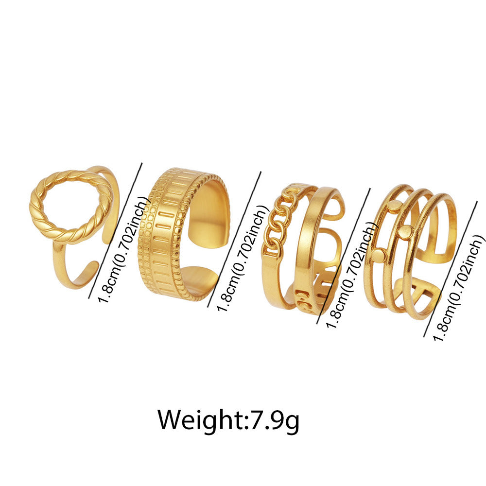 SRNG-72 - Stackable Geometric Ring