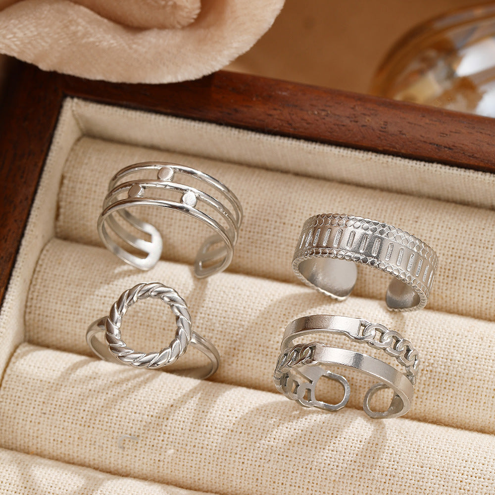 SRNG-72 - Stackable Geometric Ring