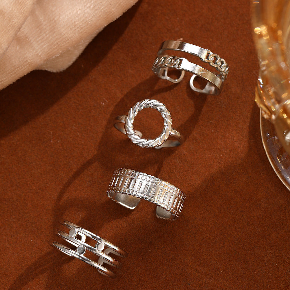 SRNG-72 - Stackable Geometric Ring