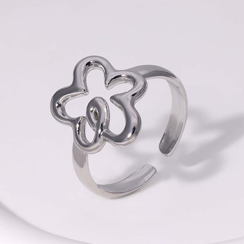 SRNG 85 - Minimalist Floral Ring