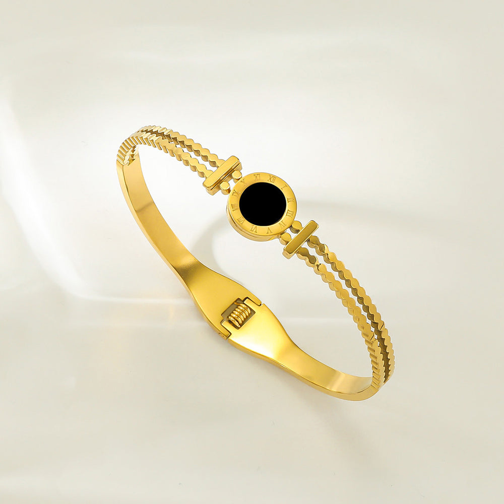 Snake Spring Stainless Steel Bracelet  | Zi Collection Hub
