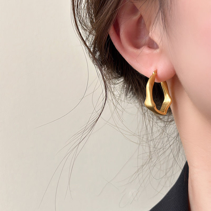 ER482 - Style Hexagonal Earrings