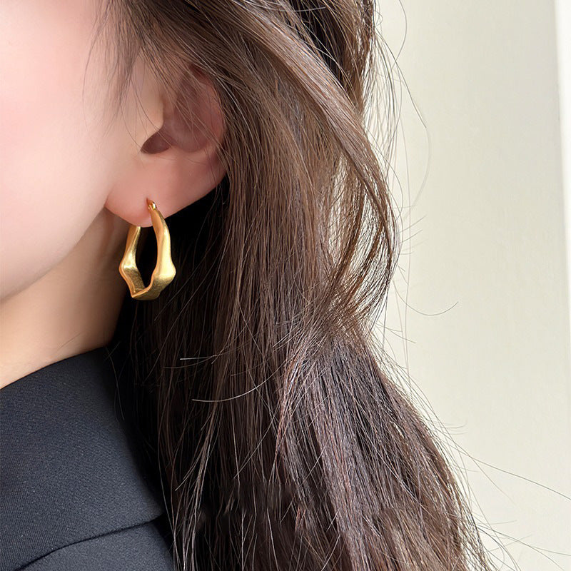 ER482 - Style Hexagonal Earrings