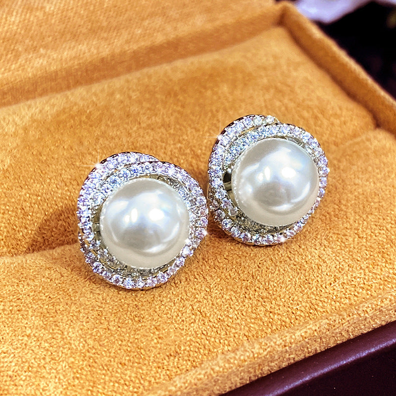 ZER09 - Tears Imitation Pearl Earrings