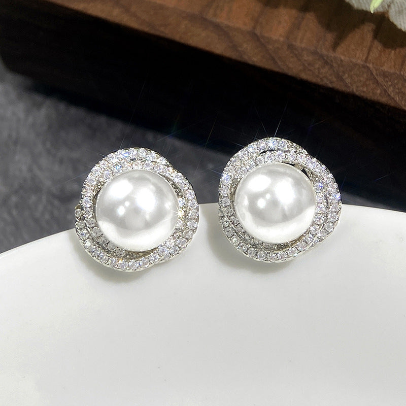 ZER09 - Tears Imitation Pearl Earrings