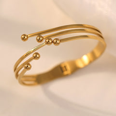 Titanium Steel Multi-Layer Cross Bracelet  | Zi Collection Hub