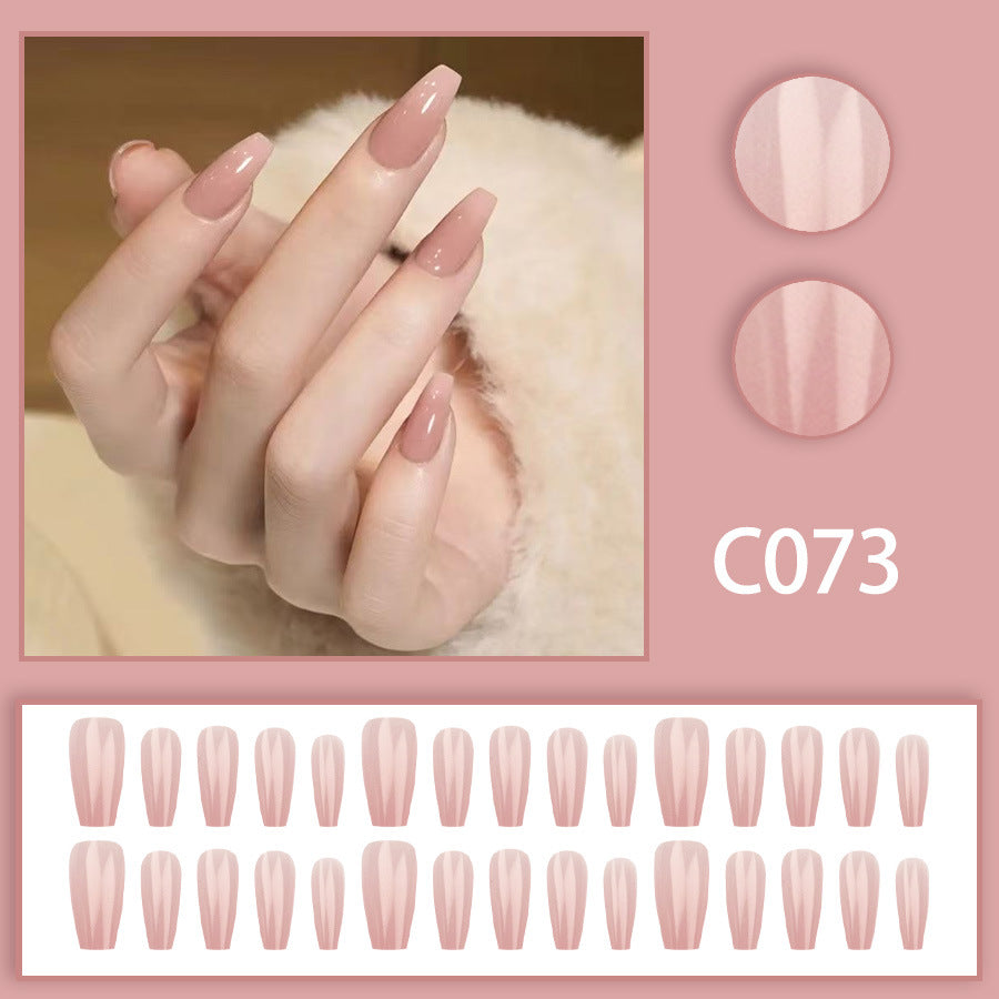 Vibe Autumn and Winter Fake Nails - 24Pcs
