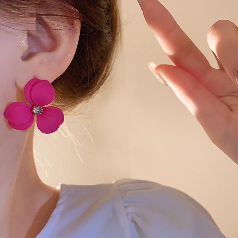 Vibrant Bloom Statement Earrings