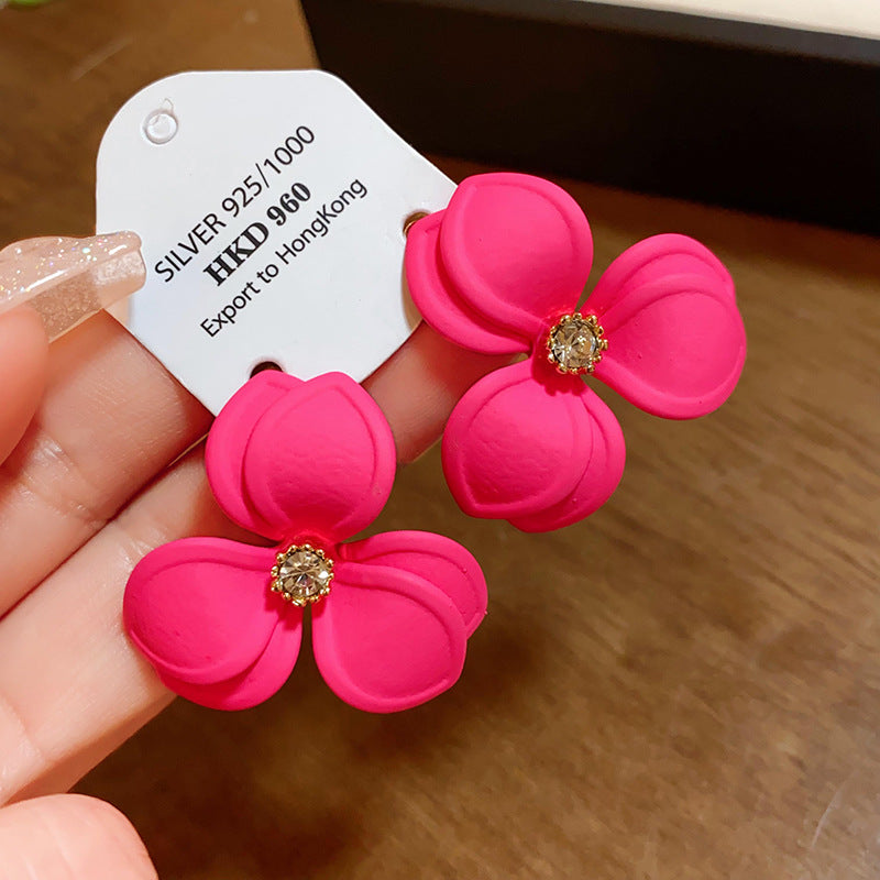 Vibrant Bloom Statement Earrings