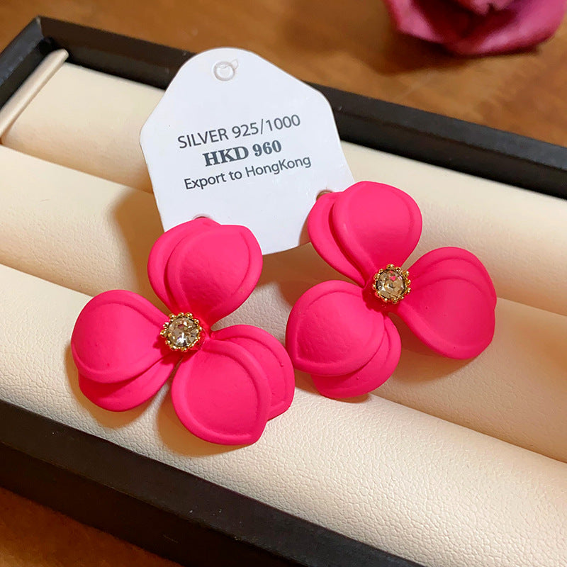 Vibrant Bloom Statement Earrings