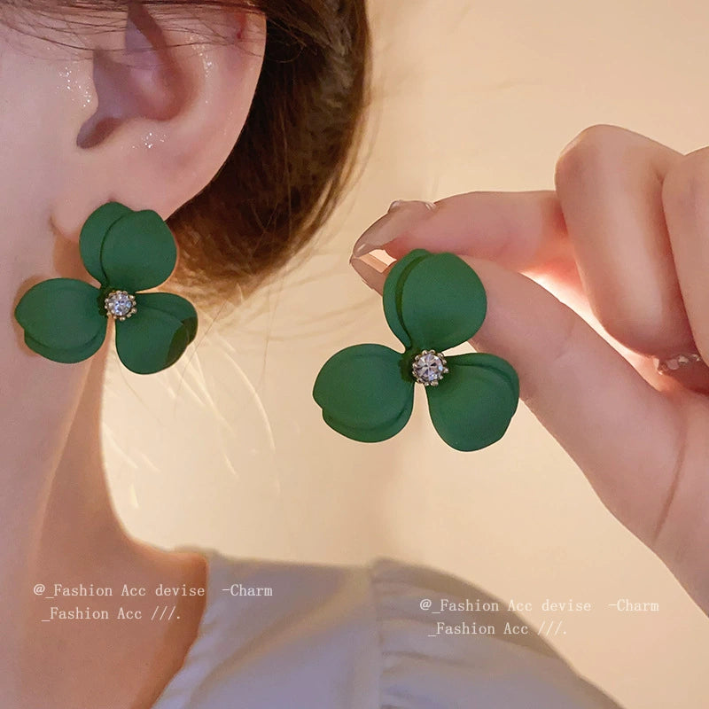 Vibrant Bloom Statement Earrings