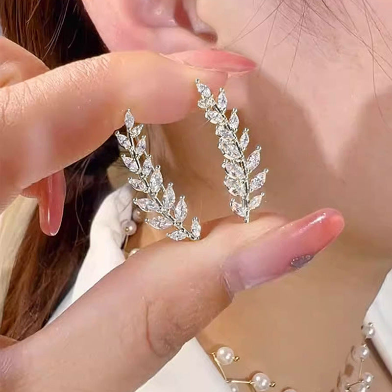 ZER23 - Wheat Stud Earrings