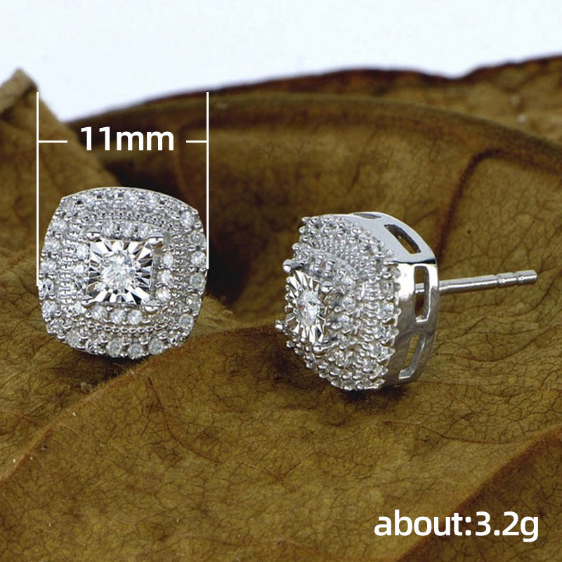 ZER40 - Elegant Micro Stud Earrings
