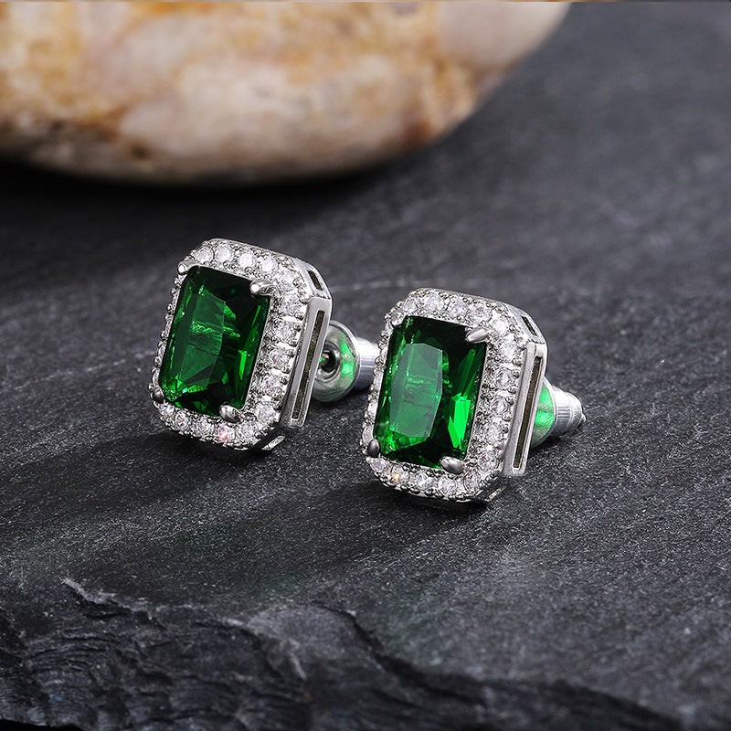ZER41 - Exquisite Square Stud Earrings