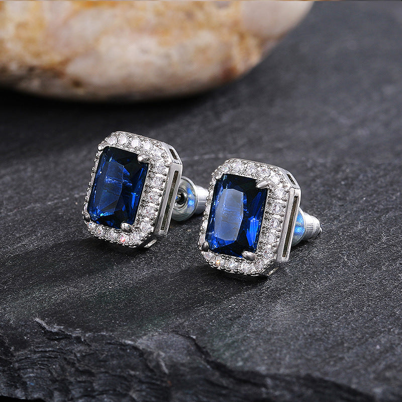 ZER41 - Exquisite Square Stud Earrings